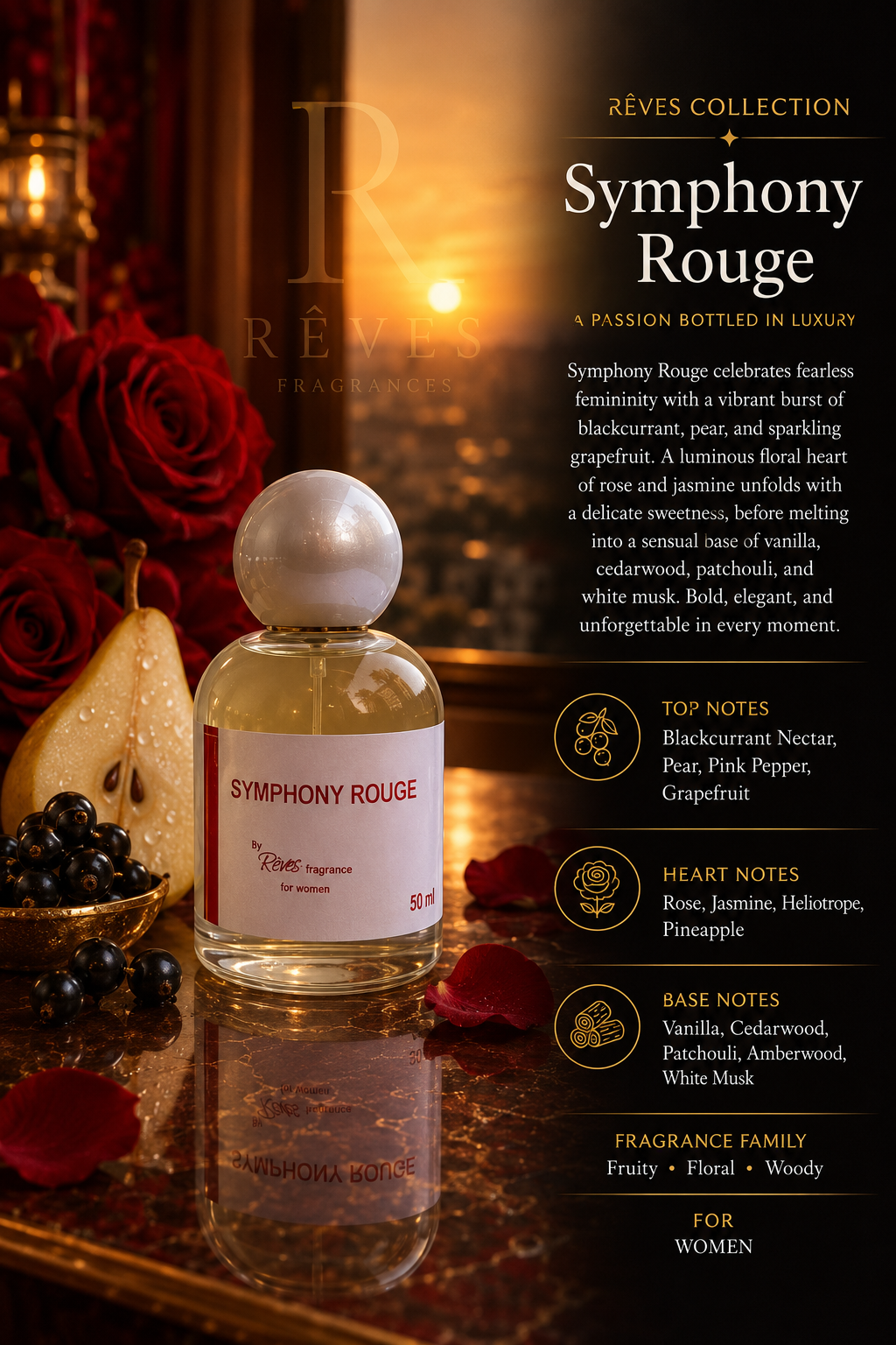 Symphony Rouge 50ml Women