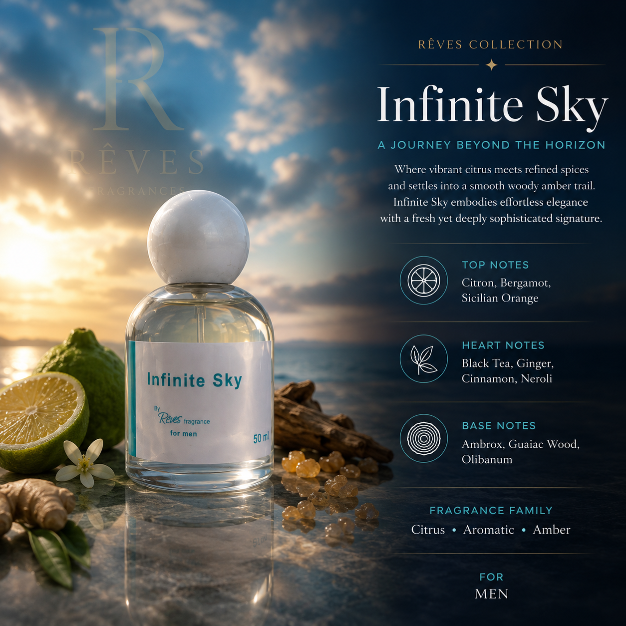 Rêves Infinite Sky 50ml Men