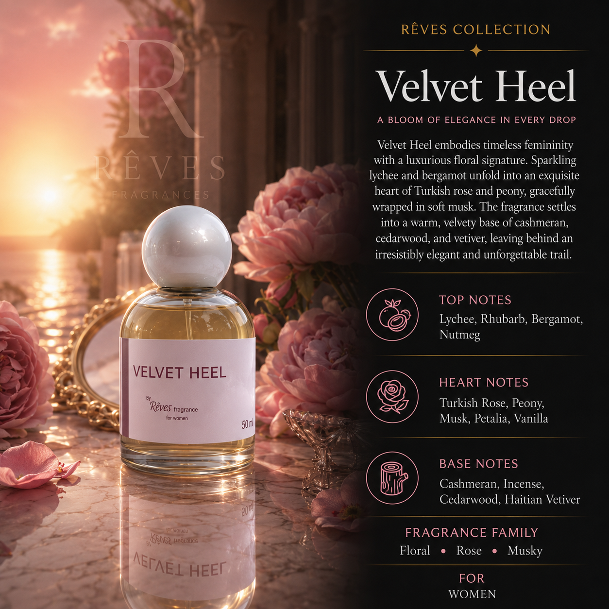 Velvet Heel 50ml Women